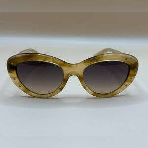Vintage Bottega Veneta Brown Cat-Eye Sunglasses